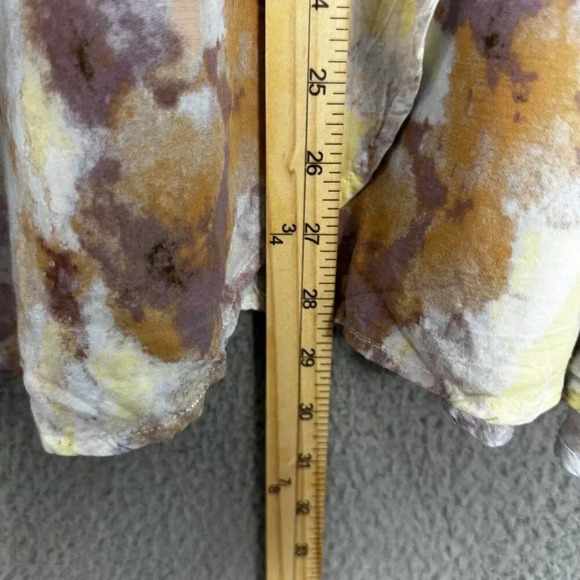 Anthropologie Silence + noise dress womens XS pink tie dye swing  tie artsy boho - Picture 4 of 8